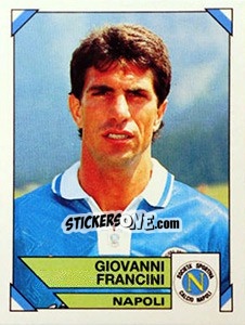 Sticker Giovanni Francini - Calciatori 1993-1994 - Panini