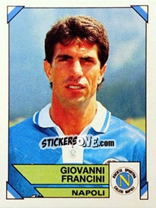 Cromo Giovanni Francini - Calciatori 1993-1994 n. 196 - Panini