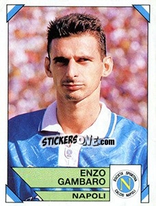 Cromo Enzo Gambaro - Calciatori 1993-1994 - Panini