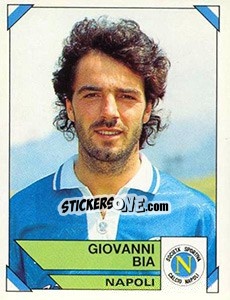 Sticker Giovanni Bia - Calciatori 1993-1994 n. 199 - Panini