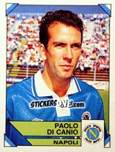 Sticker Paolo Di Canio - Calciatori 1993-1994 n. 200 - Panini