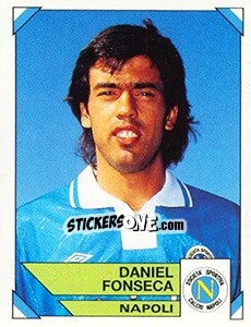 Cromo Daniel Fonseca - Calciatori 1993-1994 - Panini