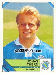 Sticker Jonas Thern - Calciatori 1993-1994 - Panini