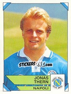 Figurina Jonas Thern - Calciatori 1993-1994 - Panini