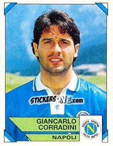 Figurina Giancarlo Corradini - Calciatori 1993-1994 - Panini