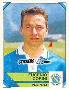 Sticker Eugenio Corini - Calciatori 1993-1994 - Panini