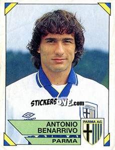Sticker Antonio Bennarrivo - Calciatori 1993-1994 n. 214 - Panini