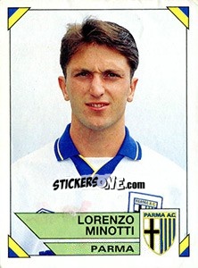 Figurina Lorenzo Minotti - Calciatori 1993-1994 - Panini