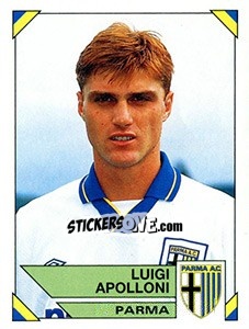 Cromo Luigi Apolloni - Calciatori 1993-1994 - Panini