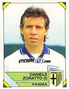 Sticker Daniele Zoratto - Calciatori 1993-1994 n. 220 - Panini