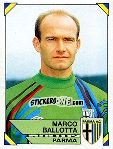 Sticker Marco Ballotta - Calciatori 1993-1994 n. 224 - Panini
