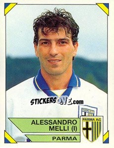 Sticker Alessandro Melli - Calciatori 1993-1994 n. 228 - Panini