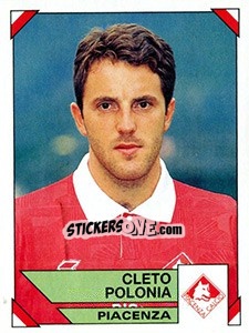 Cromo Cleto Polonia - Calciatori 1993-1994 - Panini