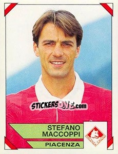Sticker Stefano Maccoppi - Calciatori 1993-1994 n. 236 - Panini