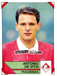 Figurina Antonio De Vitis - Calciatori 1993-1994 - Panini