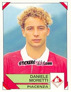 Sticker Daniele Moretti - Calciatori 1993-1994 - Panini
