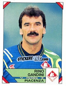 Sticker Rino Gandini - Calciatori 1993-1994 - Panini