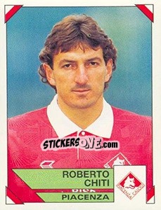 Sticker Roberto Chiti - Calciatori 1993-1994 - Panini