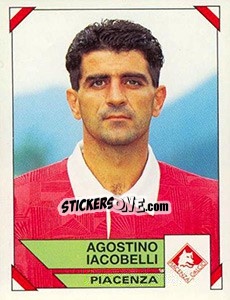 Sticker Agostino Iacobelli - Calciatori 1993-1994 - Panini