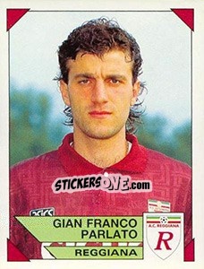 Sticker Gian Franco Parlato - Calciatori 1993-1994 n. 252 - Panini