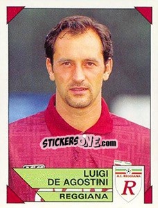 Cromo Luigi De Agostini - Calciatori 1993-1994 - Panini