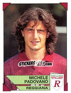 Sticker Michele Padovano - Calciatori 1993-1994 - Panini