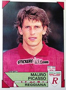 Sticker Mauro Picasso - Calciatori 1993-1994 - Panini