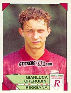 Figurina Gianluca Cherubini - Calciatori 1993-1994 - Panini