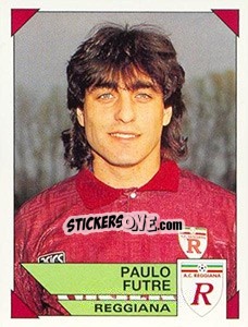 Sticker Paulo Futre - Calciatori 1993-1994 - Panini