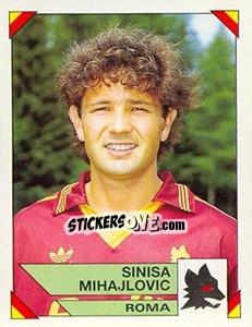 Sticker Sinisa Mihajlovic - Calciatori 1993-1994 - Panini