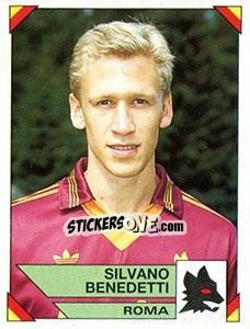 Sticker Silvano Benedetti - Calciatori 1993-1994 n. 282 - Panini