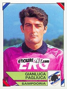 Sticker Gianluca Pagliuca - Calciatori 1993-1994 n. 289 - Panini