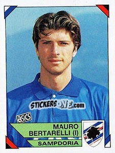 Sticker Mauro Bertarelli - Calciatori 1993-1994 - Panini