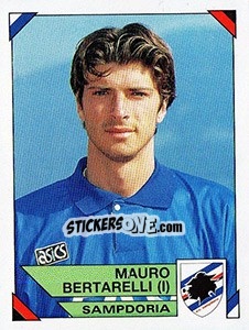 Sticker Mauro Bertarelli - Calciatori 1993-1994 n. 303 - Panini