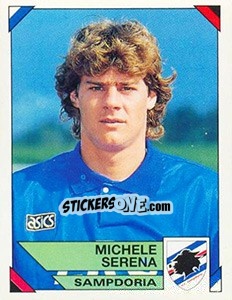 Cromo Michele Serena - Calciatori 1993-1994 - Panini
