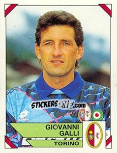 Sticker Giovanni Galli - Calciatori 1993-1994 n. 308 - Panini