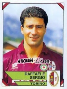 Sticker Raffaele Sergio - Calciatori 1993-1994 - Panini