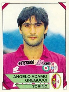 Sticker Angelo Adamo Gregucci - Calciatori 1993-1994 - Panini