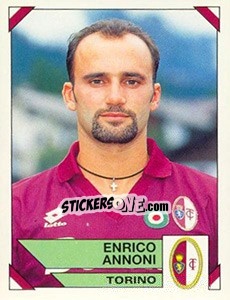 Sticker Enrico Annoni - Calciatori 1993-1994 n. 312 - Panini