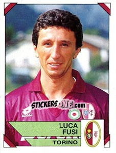Sticker Luca Fusi - Calciatori 1993-1994 - Panini