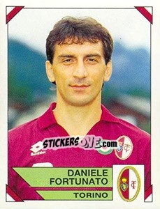 Sticker Daniele Fortunato - Calciatori 1993-1994 - Panini