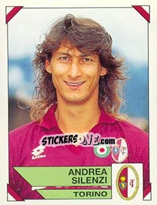 Sticker Andrea Silenzi - Calciatori 1993-1994 - Panini