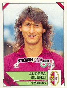 Sticker Andrea Silenzi - Calciatori 1993-1994 n. 316 - Panini