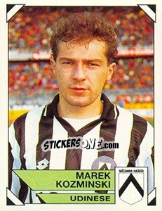 Sticker Marek Kozminski - Calciatori 1993-1994 - Panini