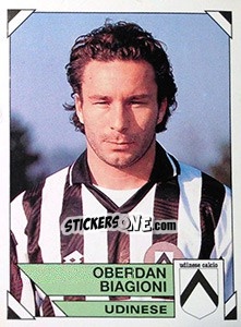 Figurina Oberdan Biagiono - Calciatori 1993-1994 - Panini