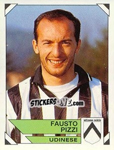 Sticker Fausto Pizzi - Calciatori 1993-1994 n. 336 - Panini