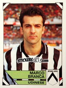 Sticker Marco Branca - Calciatori 1993-1994 - Panini