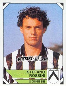 Sticker Stefano Rossini - Calciatori 1993-1994 - Panini