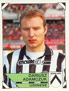 Sticker Dariusz Adamczuk - Calciatori 1993-1994 - Panini