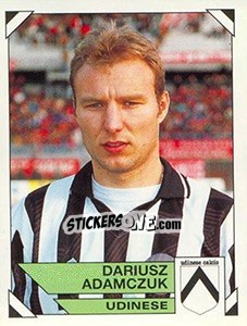 Sticker Dariusz Adamczuk - Calciatori 1993-1994 n. 342 - Panini